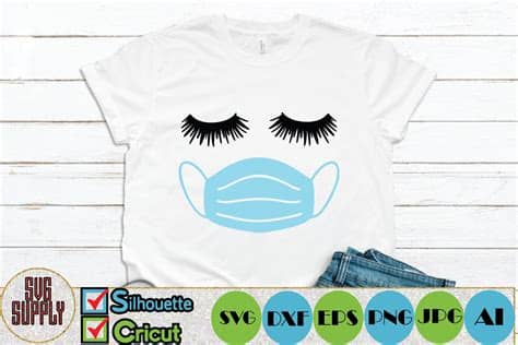 Be sure to check out our website at svgfilesfree.com. Fashion Face in Face Mask SVG Cut File (523129) | Cut ...