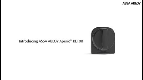 Aperio KL100 Add Access Control To Your Lockers And Cabinets YouTube