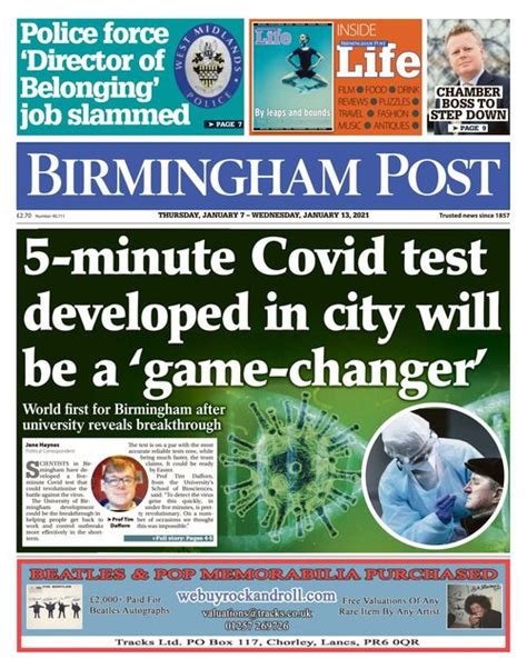 Birmingham Post 2021 01 07