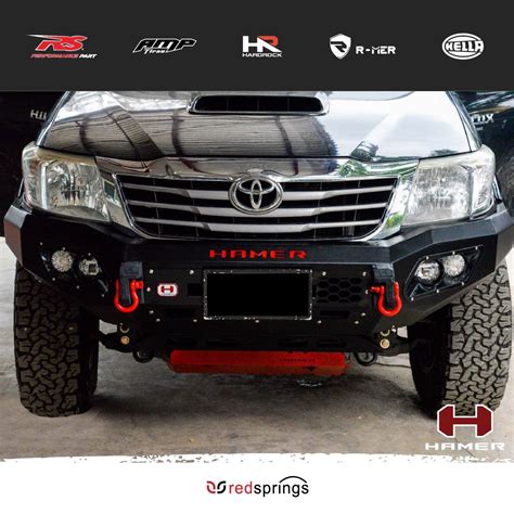 Toyota Hilux Vigo King Series Front Steel Bumper Rs Am106