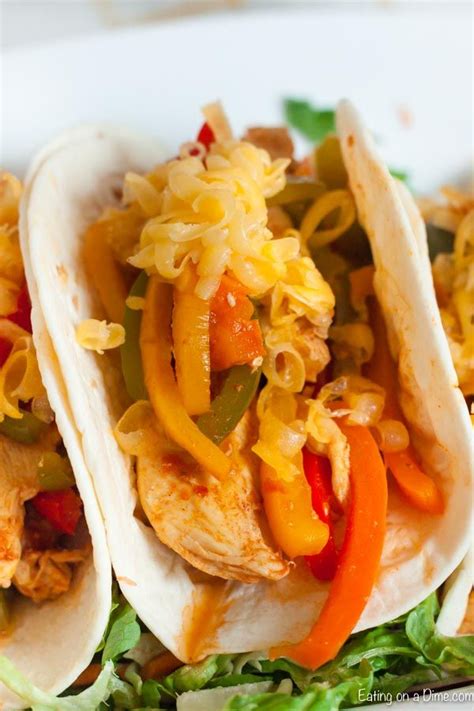Crockpot Chicken Fajitas Recipe Is So Easy That You Can Make This Any Day Of The Week Save Time