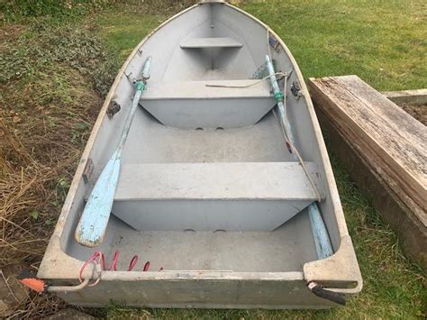 12 Lund Hd Riveted Aluminum Row Boat West Shore Langfordcolwood