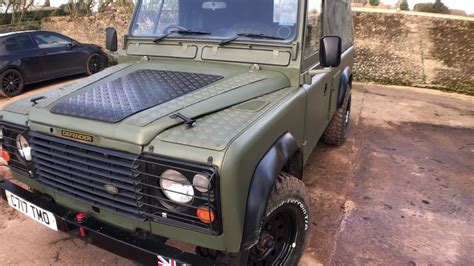 Land Rover 110 Ex Military Soft Top For Sale Walkaround Youtube