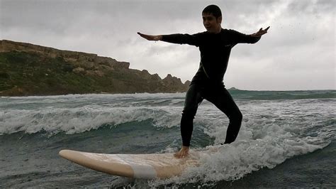 Ghajn Tuffieha Surf Photo By Surf Malta Club 1018 Am 7 Jan 2023