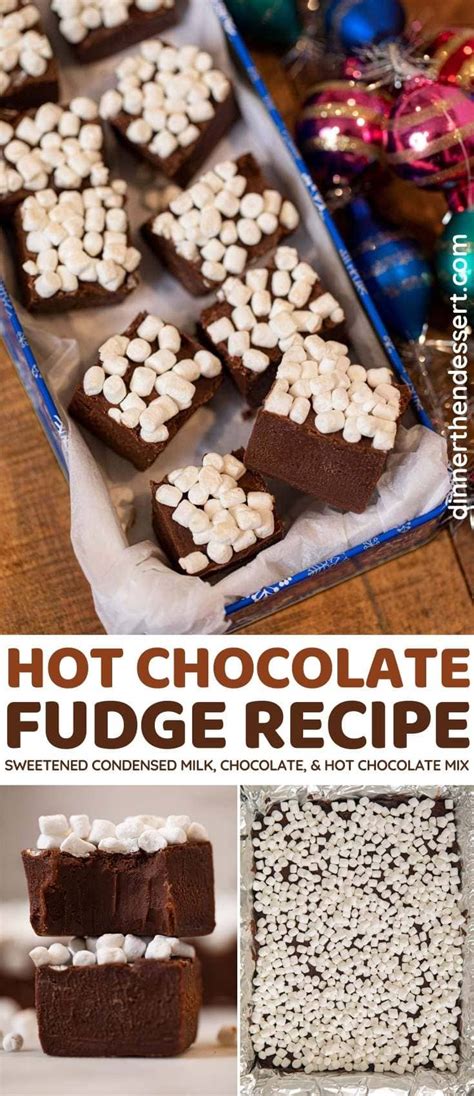 Easy Hot Chocolate Fudge Recipe 5 Ingredients Dinner Then Dessert