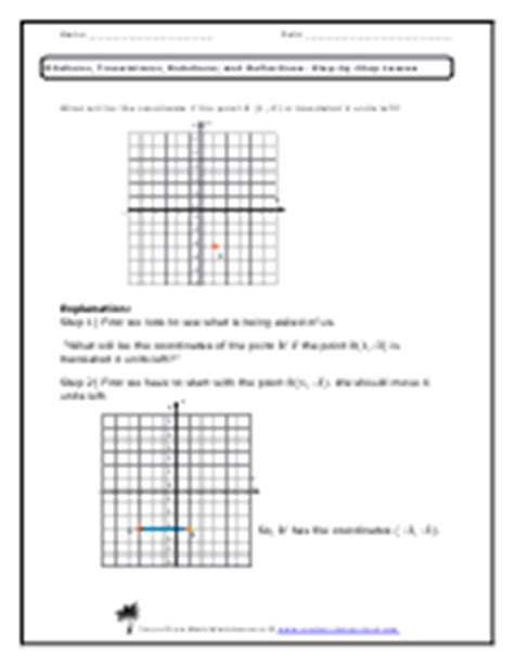 Math dilation worksheet free worksheets library download and within dilations worksheet answers. Dilations, Translations, Rotations, and Reflections Worksheets