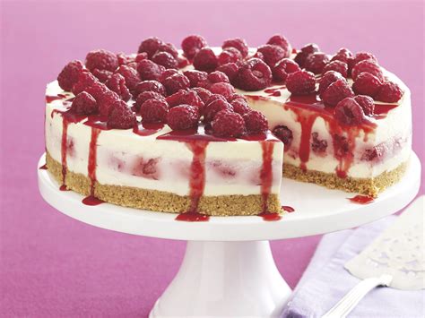 Bite into a tasty pocket of raspberry jam when you make these sugar cookies sprinkled with white chocolate. White Chocolate Raspberry Cheesecake Recipe — Dishmaps