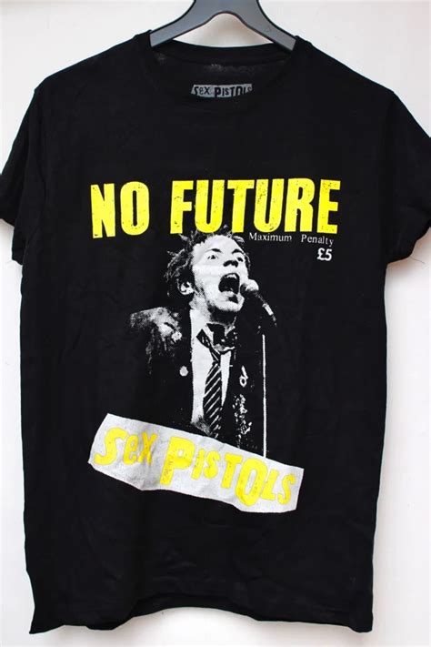 Camiseta Oficial Sex Pistols No Future Steamretro
