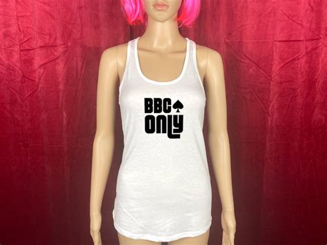 BBC Only Shirt Queen Of Spades Tank Top Hotwife Clothing QOS Etsy Canada