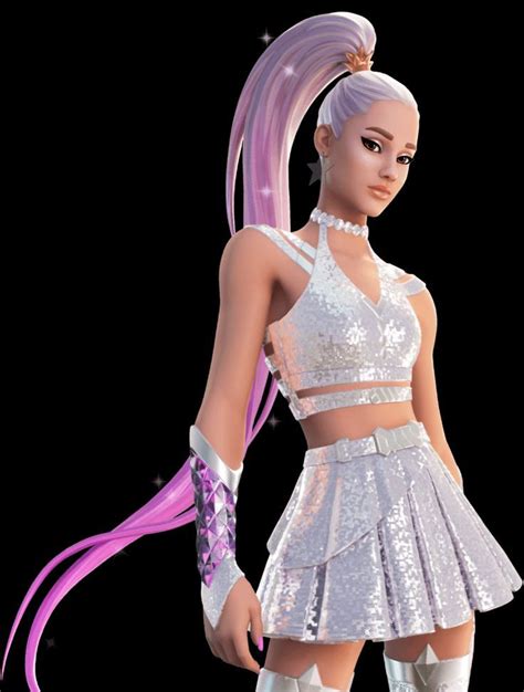 Ariana Grande Skin From Fortnite Video Game Ariana Grande Skin Video