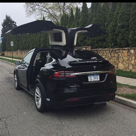 Black On Black Tesla Model X Available For All Occasions