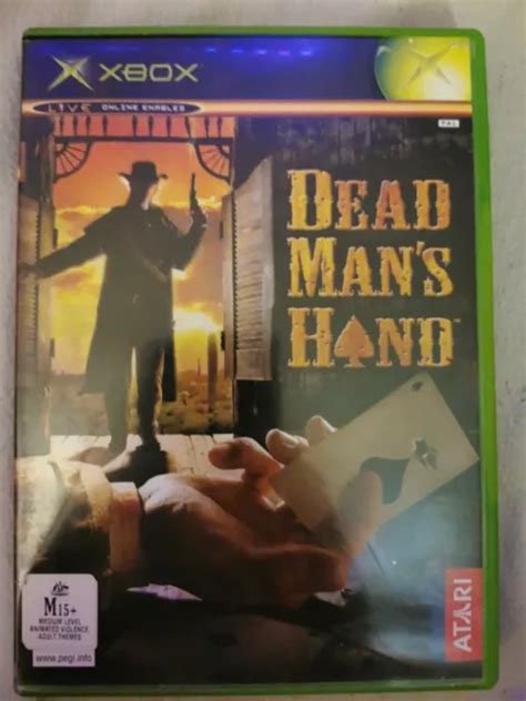 Dead Mans Hand Xbox Original Pal Complete With Manual Free Postage Eur