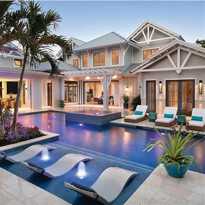 Luxury Mansion Pool Dream Homes Millionaire Spa
