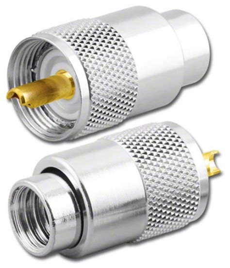Pl 259 Coaxial Connector For Rg 8 Lmr400 And Belden 9913 Uhf 7601l
