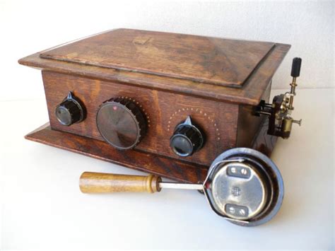 Vintage German 1920s Crystal Radio Enb 2000Ω Earphone In Collectibles