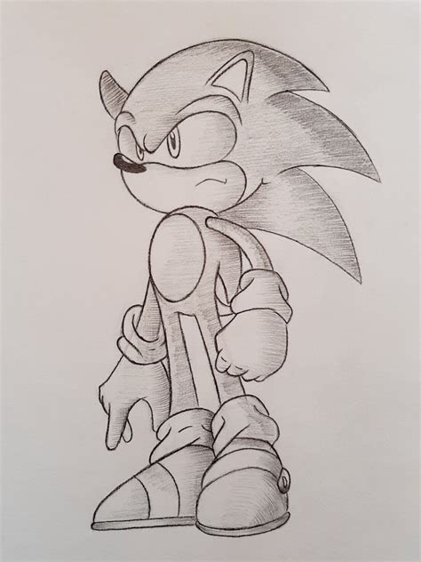 Sonic The Hedgehog Shadow Drawing Peepsburghcom
