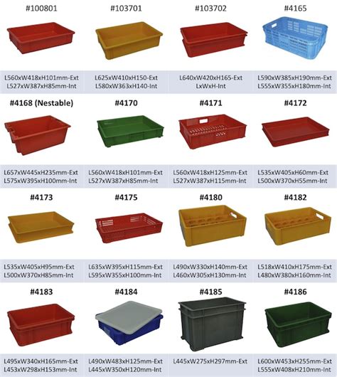reuseable plastic crates containers baskets utoc singapore pte
