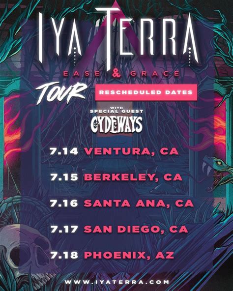 Iya Terra Tickets 2022 Concert Tour Dates And Details Bandsintown