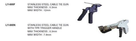 Delux malaysia home products, puchong. STAINLESS STEEL CABLE TIE GUN - AIE Industrial Supplies ...