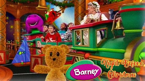 Night Before Christmas Barney 💜💚💛 Subscribe Youtube