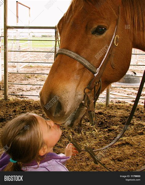 Goodbye Kiss My Horse Image And Photo Free Trial Bigstock