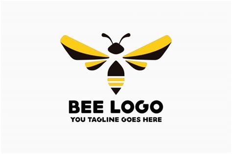 15+ Best Bee Logo Designs, Examples and Illustration - Graphic Cloud