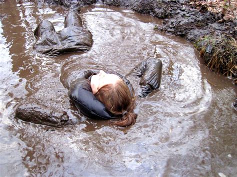 Untitled Wet Clothes Rain Wear Mudding Girls