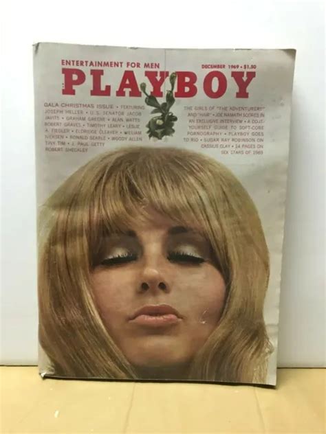 Vintage Playboy Magazine December Issue Has Raquel Welch Inside Picclick