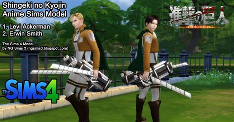 Any Attack On Titan Cc The Sims 4 Rthesims