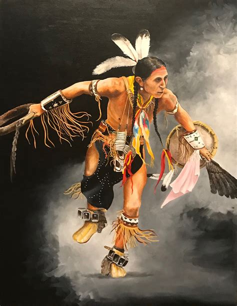 Frank Mayes Work Zoom Lakota Black Hills Dancer
