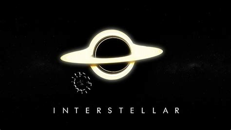 Interstellar Logo Space The Film Art Poster Spaceship