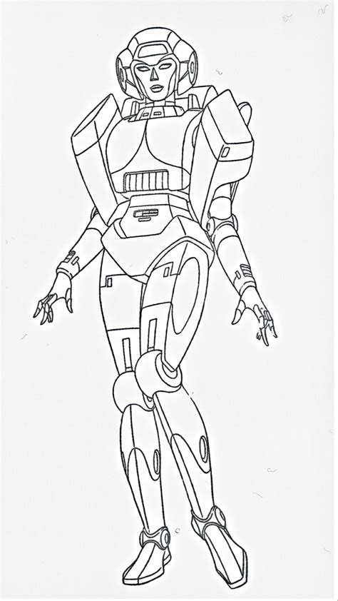 Arcee Coloring Pages