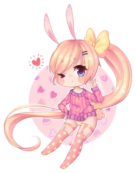 Cute Chibi Bunny Girl Wallpapers Top Free Cute Chibi Bunny Girl Hot