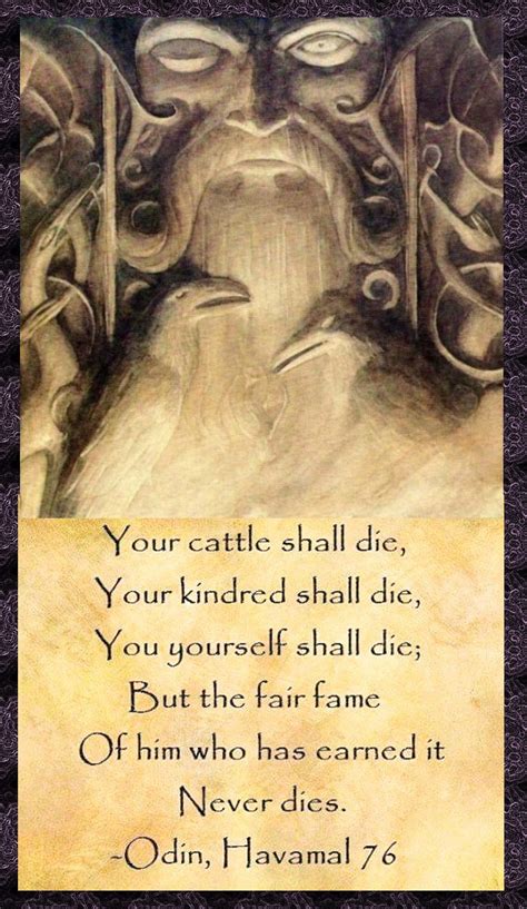 Many People Are Confused As It Appears That The Havamal Stanzas 76