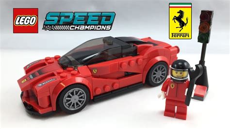 Lego Speed Champions Ferrari Laferrari Speed Build 75899 Youtube