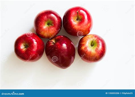 Five Apples Stock Photo Image Of Food Fruit Apples 135055206