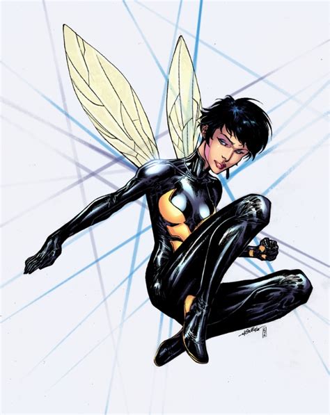 Janet Van Dyne Aka The Wasp In Spider Guile S February 2021 Wings