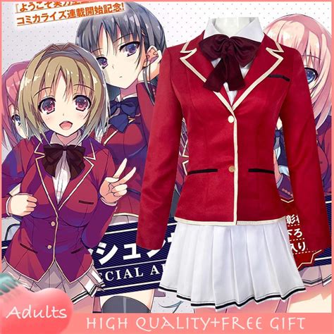 Anime Classroom Of The Elite Horikita Suzune Cosplay Costume Uniform