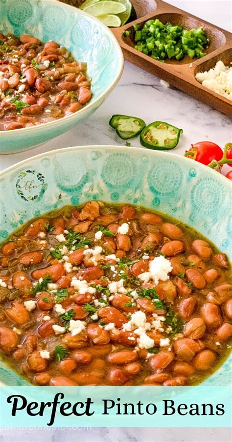 Instant Pot Pinto Beans Cooking Dried Beans Pinto Bean Recipes