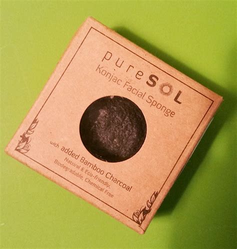 Reviews By Jenny PureSOL Konjac Facial Sponge With Bamboo Charcoal