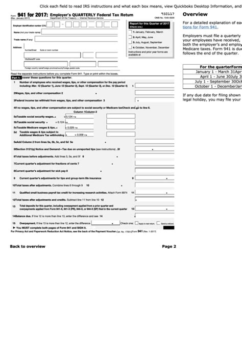 97% of highly active teachers say formative improved academic achievement for their students. Form 941 - Employer's Quarterly Federal Tax Return - 2017 ...