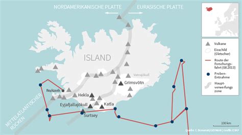 Wieso gibt es in island vulkanismus? Vulkanismus auf Island: Sedimentkerne als geologisches ...