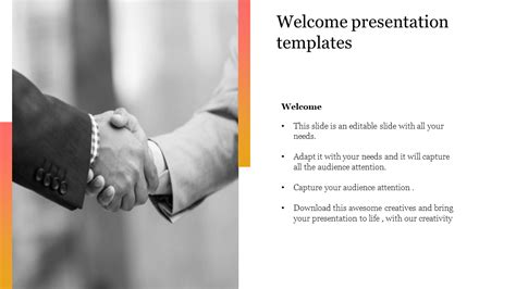 Creative Welcome Powerpoint Presentation Templates
