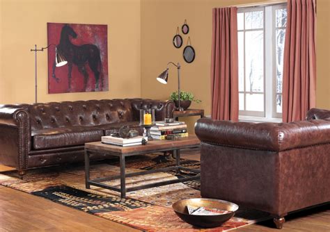 We purchased the gordon tufted sofa in brown 'bonded' leather a few years ago. Gordon Tufted Seating. HomeDecorators.com | Tufted sofa ...