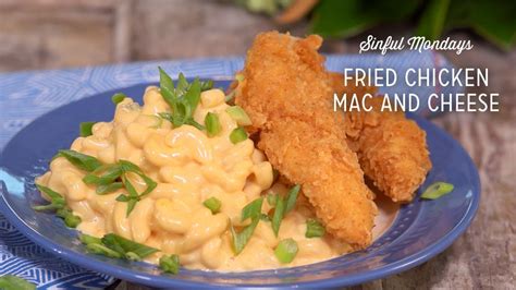 Fried Chicken Mac And Cheese Mac N Cheese Macaroni And Cheese Fried