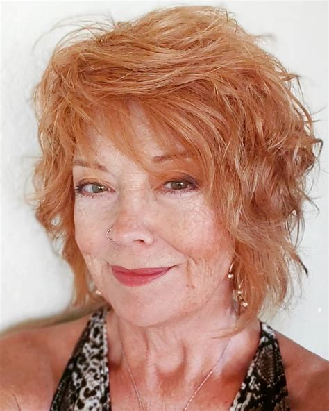 Youthful Shag Haircuts For Older Women