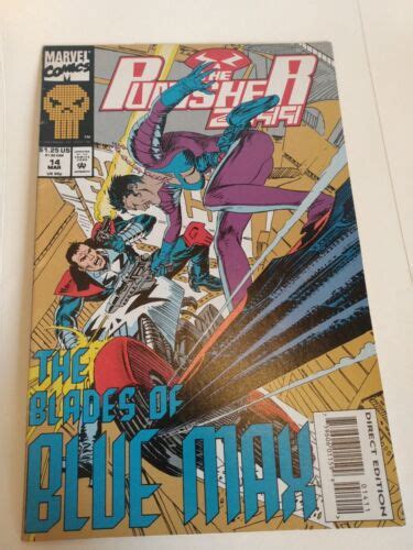 Marvel Comics The Punisher 2099the Blades Of Blue Max 14 Ebay