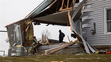 Emergency Declared As 4 Mid Michigan Tornadoes Damage Dozens Of Structures
