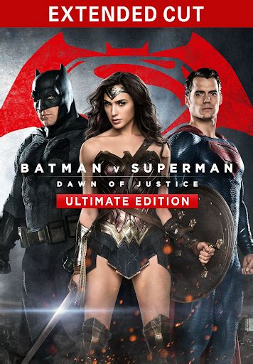Batman V Superman Dawn Of Justice Ultimate Edition Movies On
