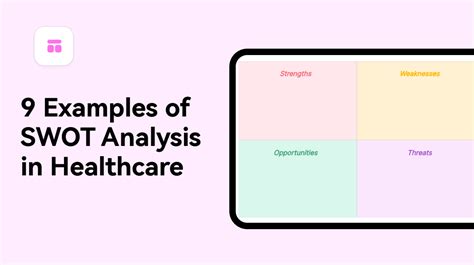 Examples Of Swot Analysis In Healthcare